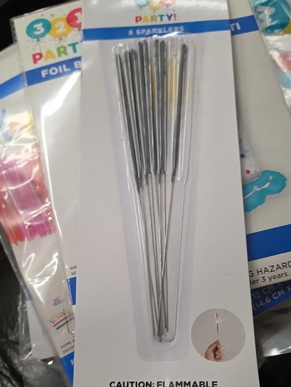 Silver Sparklers - Pack of 8